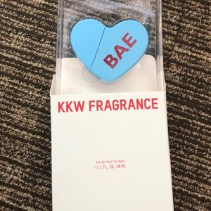 NIB! KKW Kimoji Heart Fragrance BAE